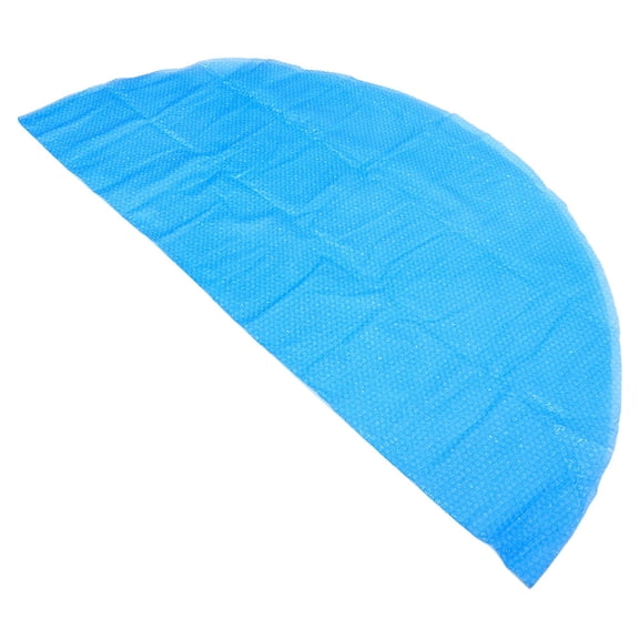 OUNONA Round Pool Cover - Plastic Protective Blanket for Swimming Pools, Hot Tubs, Spas, Solar Heat Retention and Ground