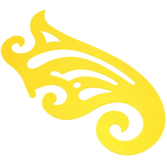 OUNONA Ruler with Inches and Centimeters Multifunctional Geometric Drawing