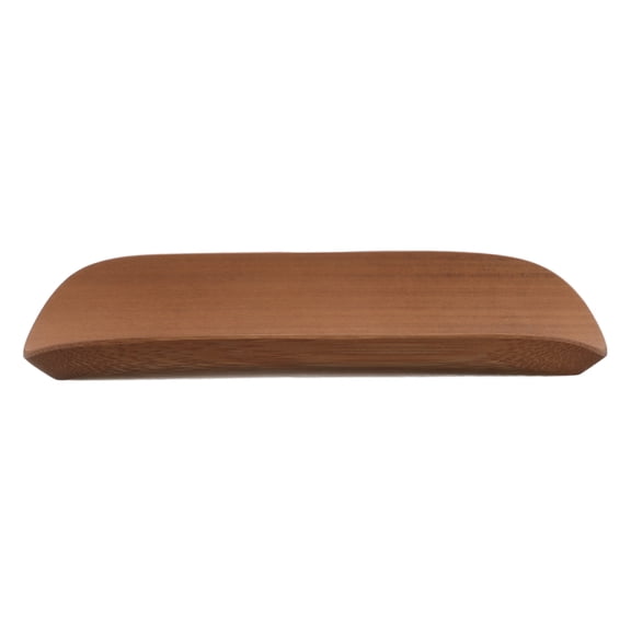 OUNONA Rustic Wooden Rolling Pin Holder Rack for Kitchen Utensil Storage and Baking Tool Organization Display