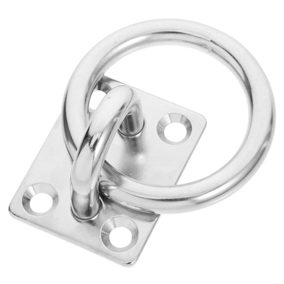 DRAFIDEEP Stainless Steel Eye Plate Hook Heavy Duty for Fishing with Easy Installation Design