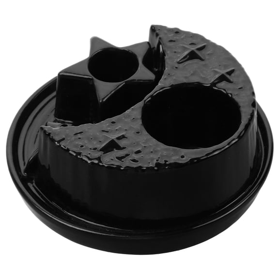 OUNONA Sage Incense Burner Star Moon Style Scent Sage Stick Tray Purifying Sage Stick Burner