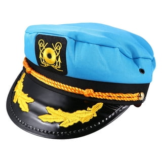 NUOLUX Captain Hat Boat Captain Hat Sailor Hat For Men Women Party Clothing  Accessory