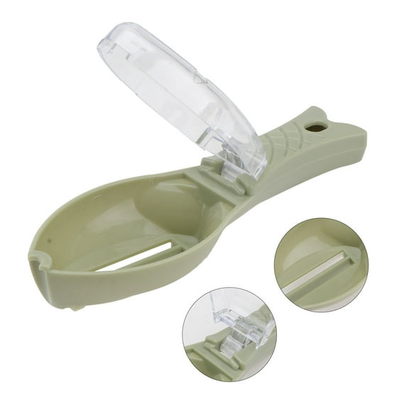NUOLUX Fish Scaler Scraper Tool Green to Clean Kitchen Tool 1Pcs