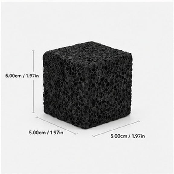 OUNONA Scented Lava Rock Stone Diffuser Cube Natural Volcanic Stone for Home Decor
