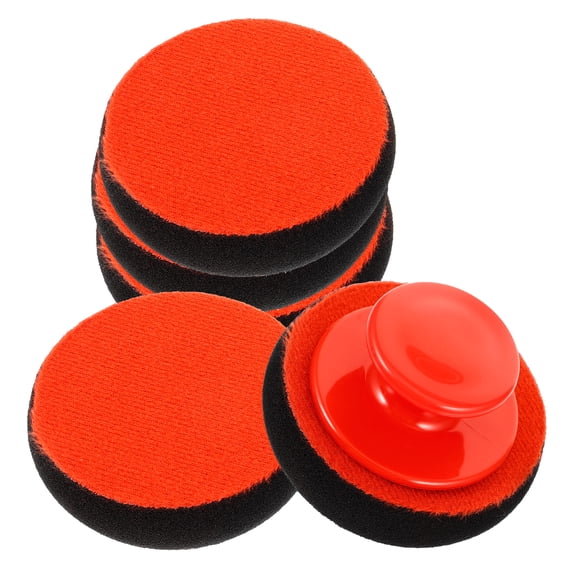 OUNONA Scratch Remover for Cars Car Waxing Sponge 9.00X9.00X6.00CM