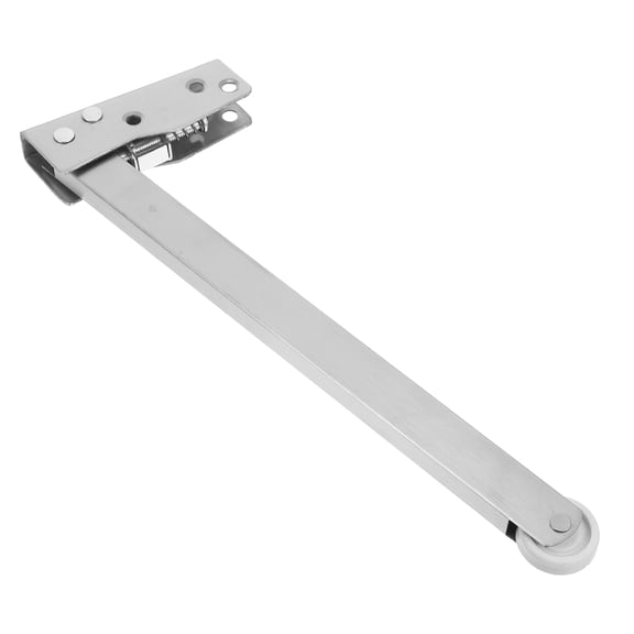 OUNONA Screen Door Spring Closer Soft Hinges Filler Funnel Double Knob Silver