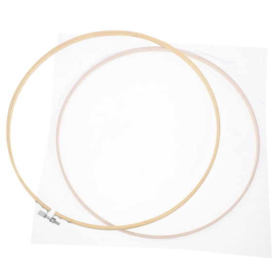 OUNONA Screen Frame Kit Round Paper Making Mold White Wood 1Pack