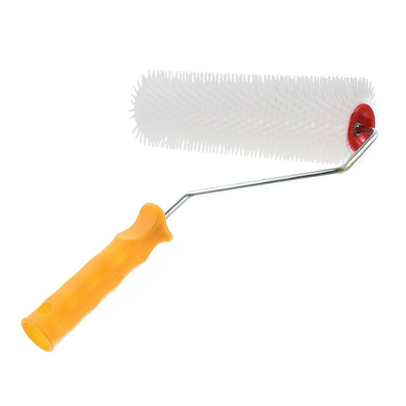 OUNONA Self Screed Spiked Roller Brush Plaster Rollers Plastering Paint