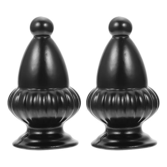 OUNONA Set of 2 Modern Table Lamp Finials, Simple Creative Light Accessories for Home Decor, Replacement Parts for Lamps
