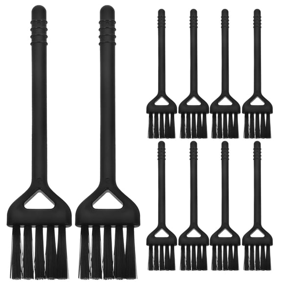 OUNONA Set of 20 Small Cleaning Brushes for Coffee Machines, Computer Keyboards, Electronics, and Household Use