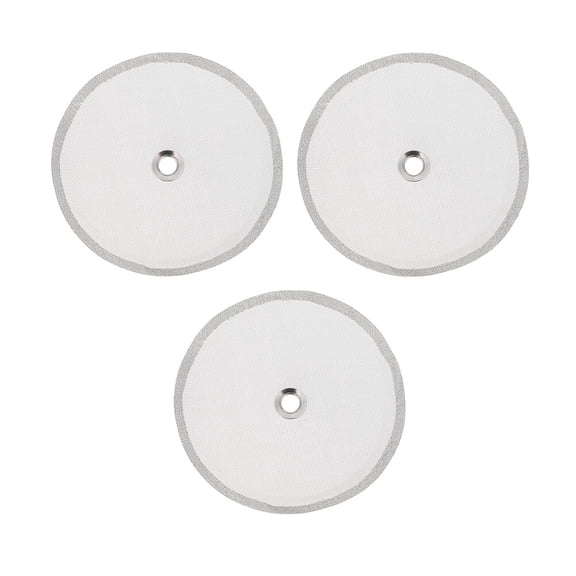 OUNONA Set of 3 Stainless Steel Coffee Filter Meshes for Portable Coffee Makers, Strainers for Brewing