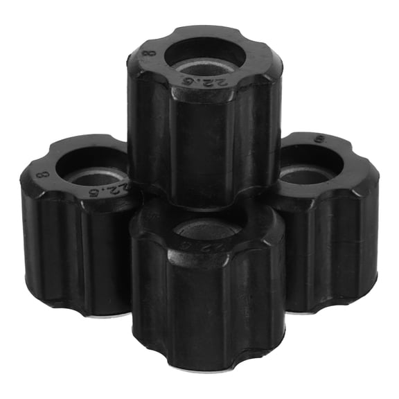OUNONA 4-Pack Tube Bearing Replacement Bushings for Lawn Mowers and Grass Trimmers, 22.5mm Diameter, and Easy to Install