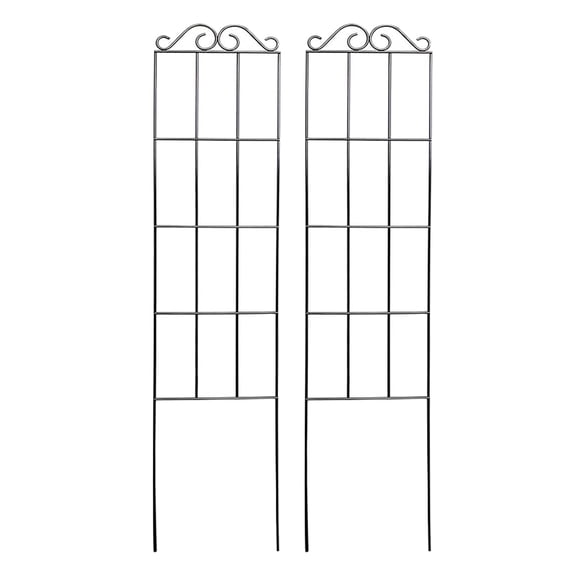 OUNONA Trellis Set for Potted Plants, Garden Climbing Plant Support Rack, Plant Support Frame for Indoor and Outdoor Use