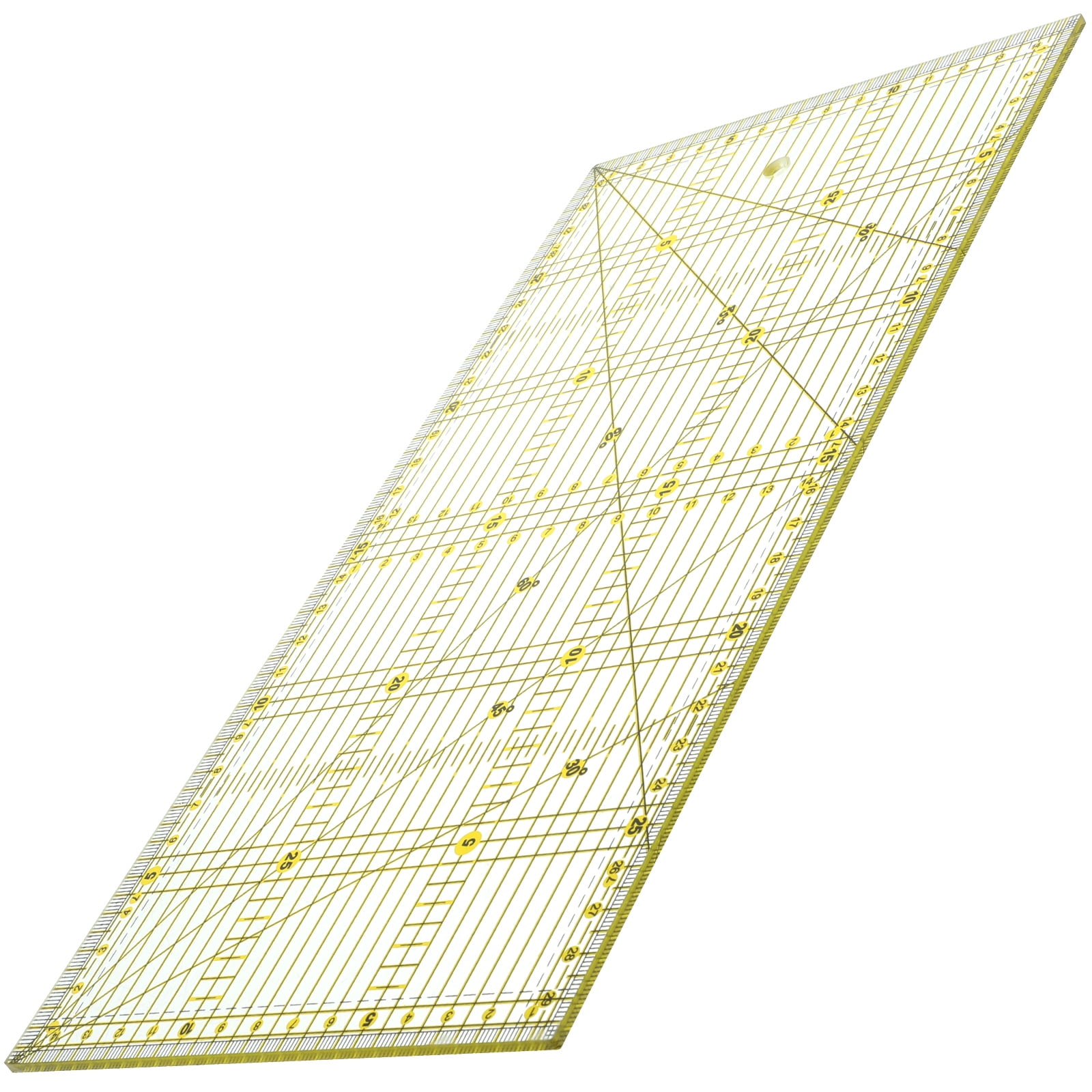 OUNONA  Sewing Crafts Rulers Quilting and Accessory Fabric Measurement Tool