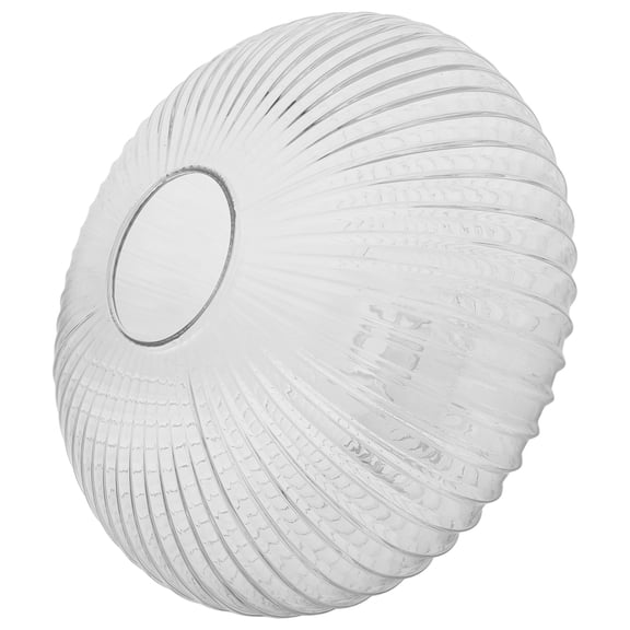 OUNONA Shade Pendant Lamp Glass Alternative Lampshade Front Wind Shield of Accessories Transparent