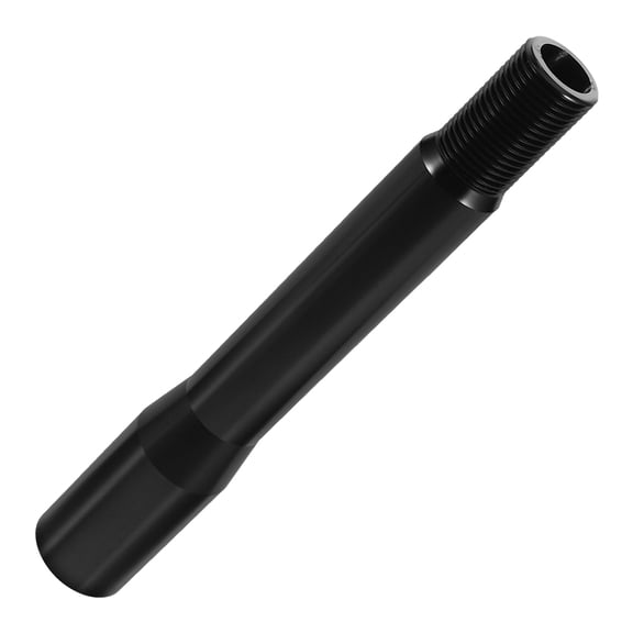 NUOLUX Gear Shift Extension Lever Black Aluminum Compatible with Most Car Brands for Easy Shifting