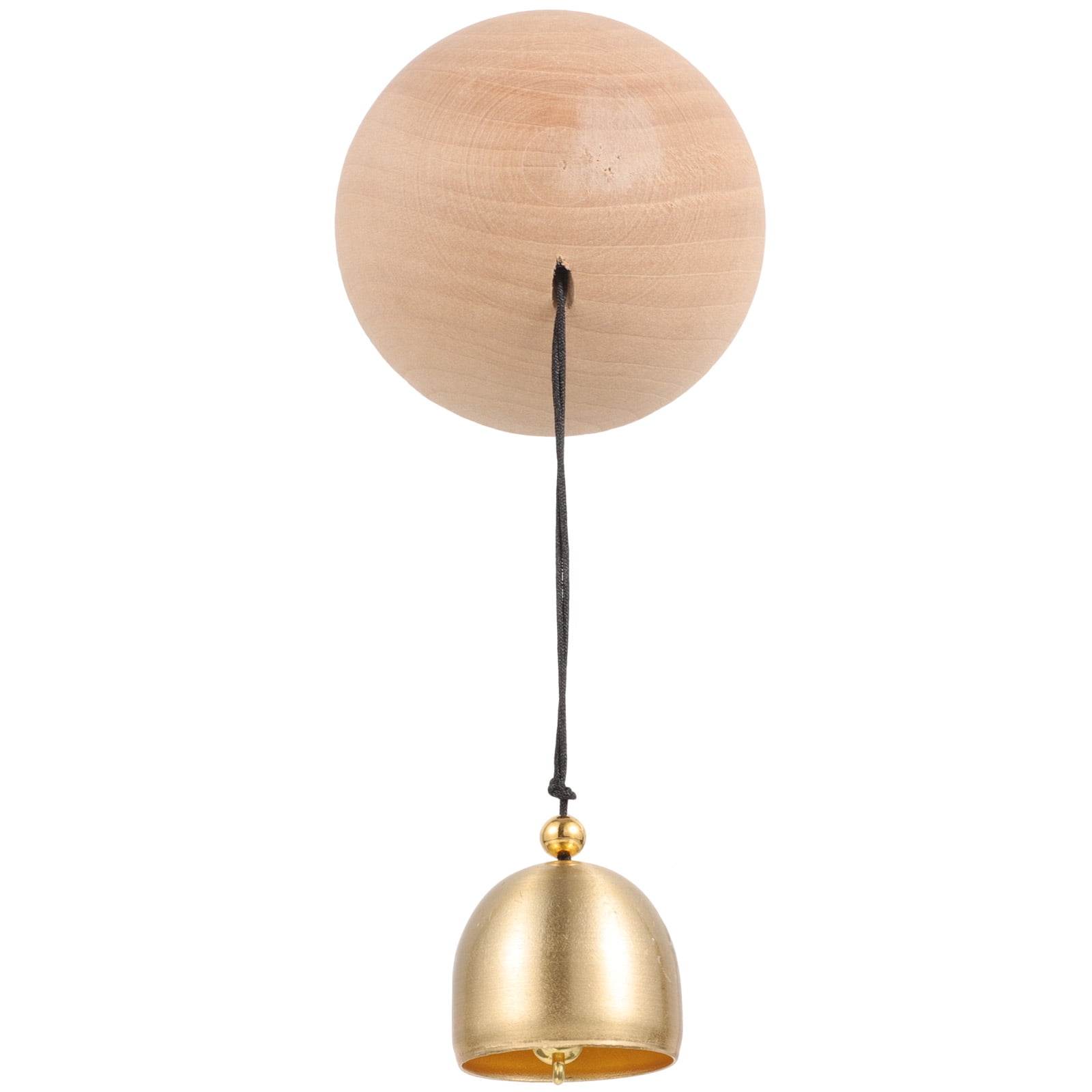 OUNONA Shopkeeper Bell Wooden Hanging Bell Door Open Bell Door Wind