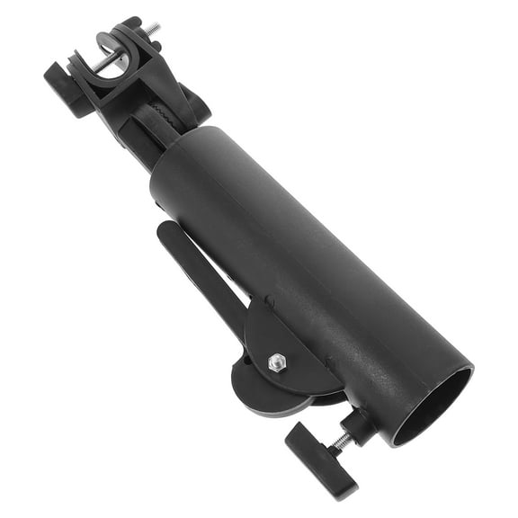 Golf Cart Bag Holder 1 Set Adjustable Umbrella Mounting Stand Clamp for Golf Cart Umbrella Holder