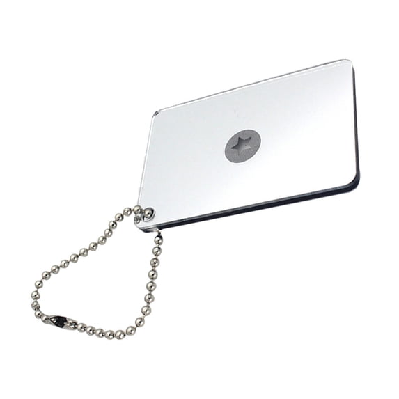 OUNONA Signaling Mirror Emergency Backpacking Camping Outdoor Tools