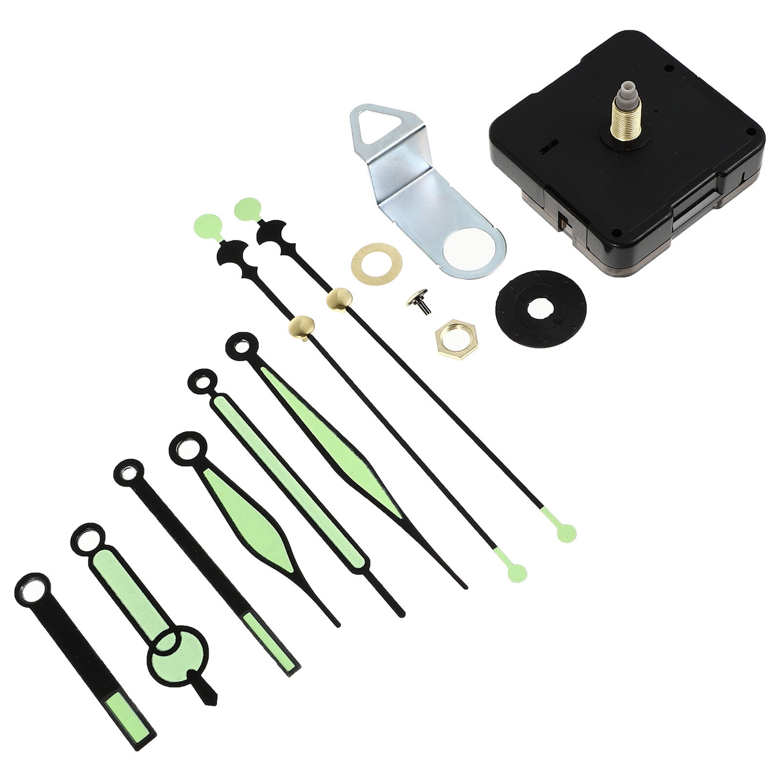 OUNONA Silent Clock Movement Mechanism Replacement Long Shaft Retro ...