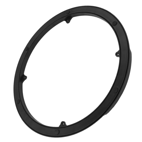 OUNONA Silent Swivel Plate Base Plastic Turntable for Kitchen Serving Tray and Display Stand