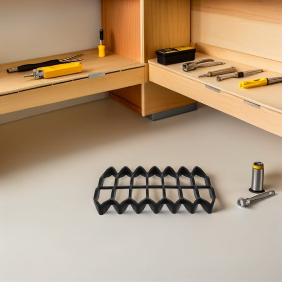 OUNONA Silicone Mailbox Waterproof Insert Tray in Black for Mailbox Protection with Anti Splash Bottom Liner