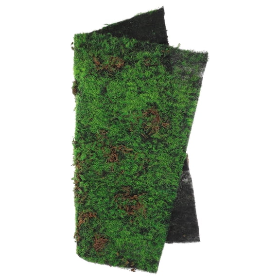 OUNONA  Simulated Moss Lawn Area Rugs Fake Grass Artificial Micro Scene Green