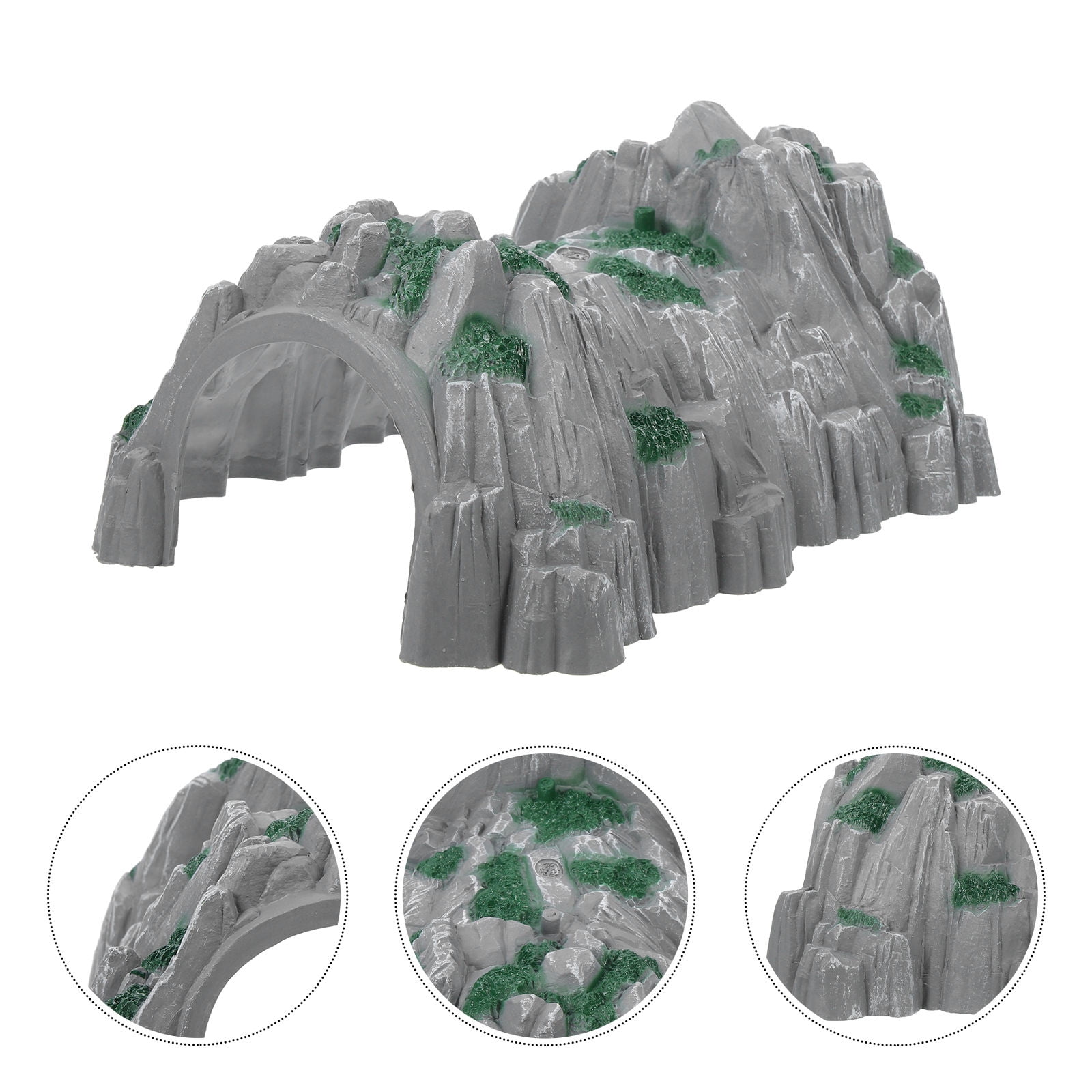Model Cave Train OUNONA Simulation Tunnel Model Playing Cave Model Railway Train Tunnel ...