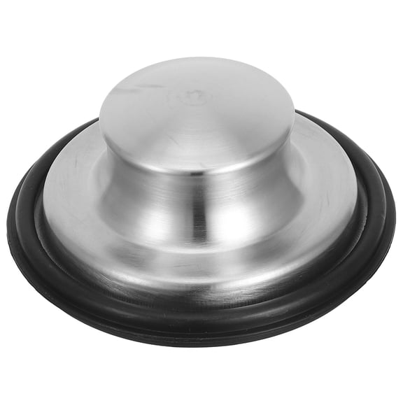 OUNONA Stainless Steel Sink Drain Plug for Kitchen and Bathroom, Household Sink , 1 Piece