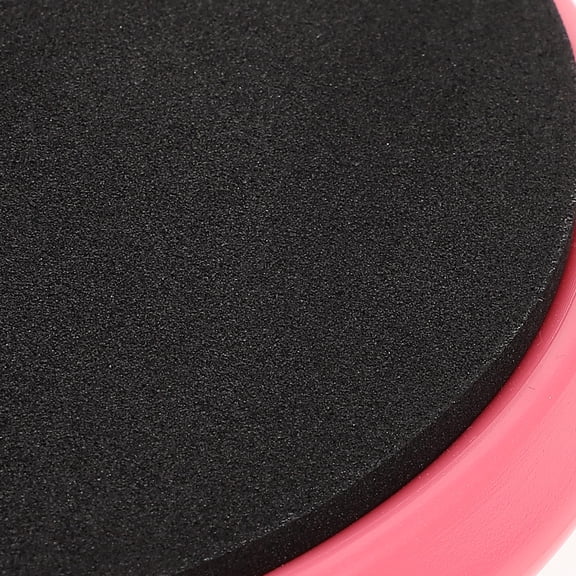 OUNONA Round Skating Turn Board with Stainless Steel Frame and Comfortable Sponge Layer for Balance Training