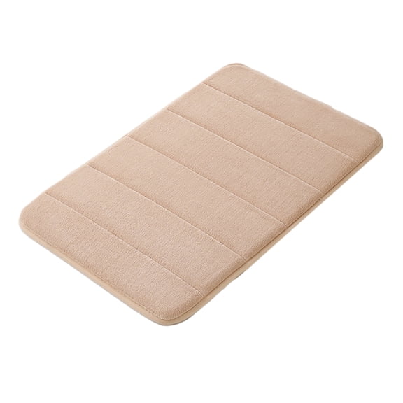 OUNONA Skid Resistant Bathroom Mats Non-slip Floor Exquisite Details