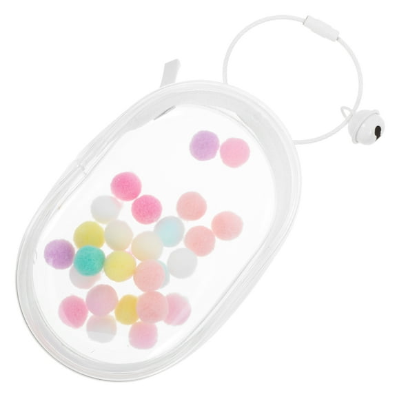 OUNONA Lightweight PVC Clear Bag for Dolls with Large Capacity and Versatile Use