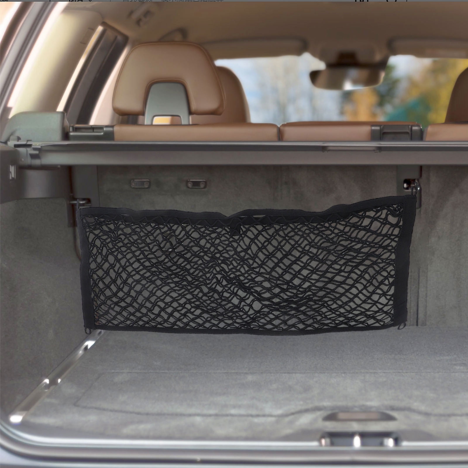 OUNONA Small Elastic Cargo Net Camping Cart Camping Carriage Luggage Cover Cargo Netting Small Camper Trolley Cover Motorcycle Net Bungee Net Mesh Cargo Net