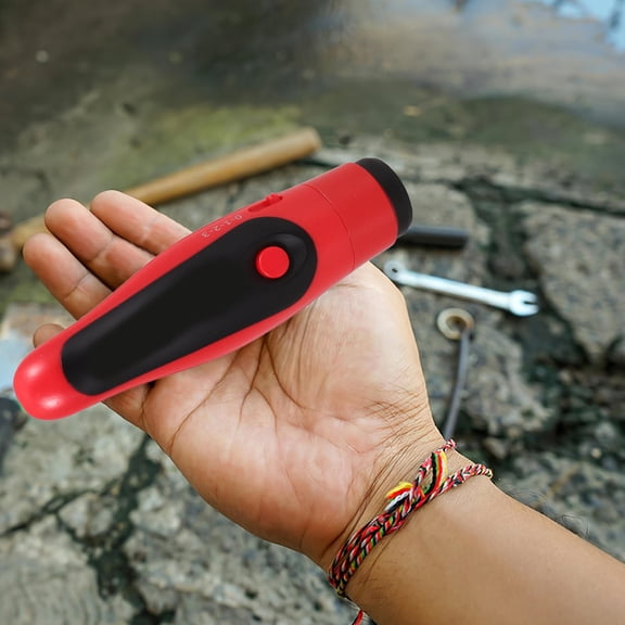 OUNONA Small Handheld Red Whistle for Teachers Coaches and Emergency Situations