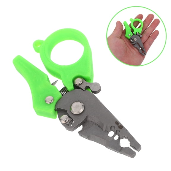 OUNONA Small Network Cable Cutter and Wire Stripping Tool with Ergonomic Design for Precise Electrical Work