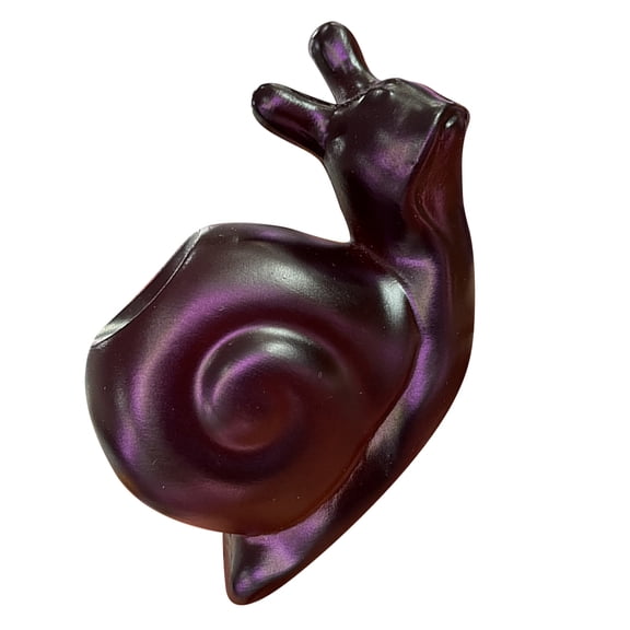 OUNONA Snail Statue Sculpture Crystal-ball Base Decoration Sphere Stand Globe Figurines Office Coffee