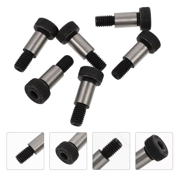 OUNONA Socket Head Shoulder Screw Woodworking Plug Set Stable Installation Screws