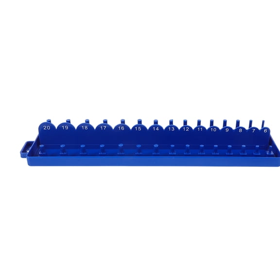OUNONA Socket Holder 3/8-inch Socket Organizer Socket Storage Workshop 3/8 Socket Holder