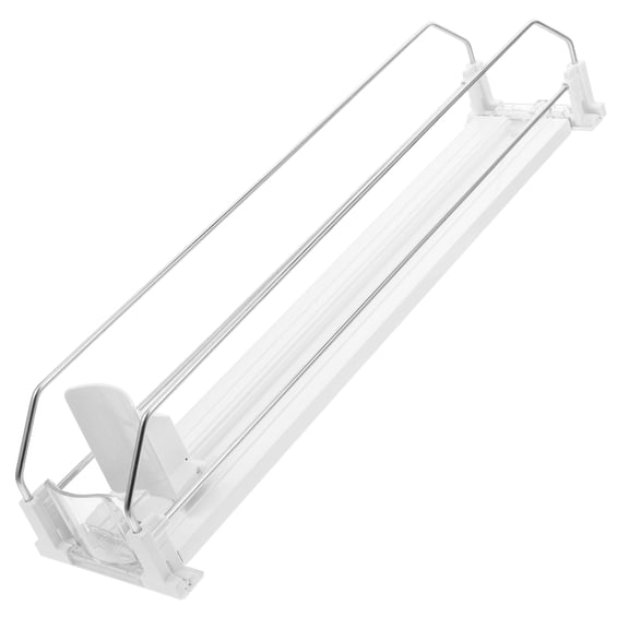 Soda Can Organizer and Dispenser for Fridge Touchless Drink Pusher Glide Rack 1 Set Beverage Propeller Can Holder