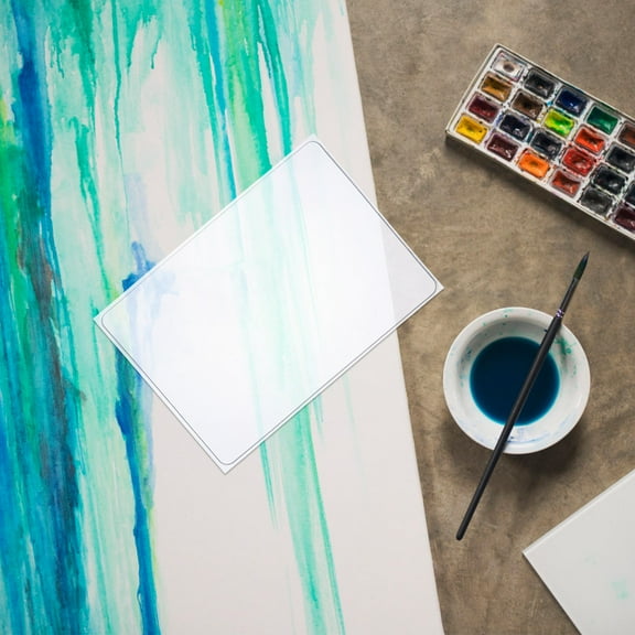 OUNONA Soft Transparent Gel Plate for Printing Versatile Reusable Gel Pad for Art Projects