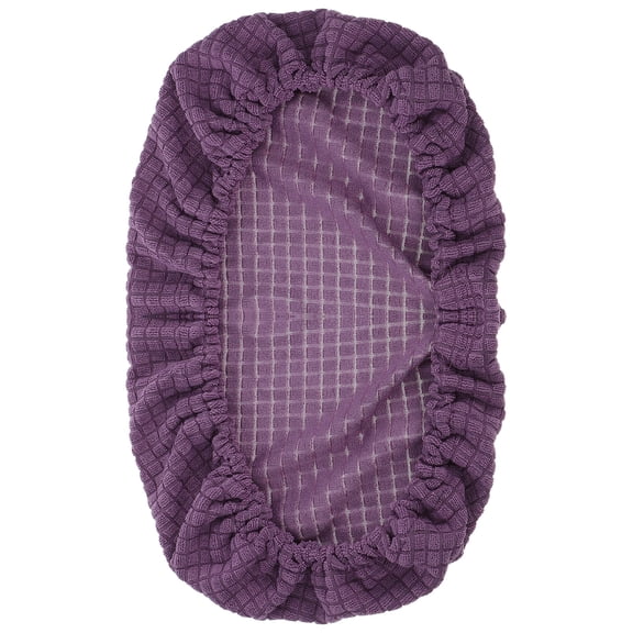 OUNONA Non-Slip Violet Chair Headrest Cover - Soft, Comfortable, Machine Washable