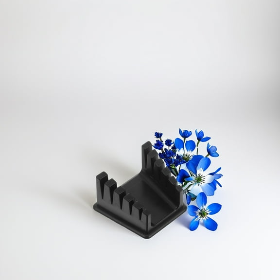 OUNONA Soldering Station with Multi Slots Workbench Clamp Bracket for Wire Holding Black ABS