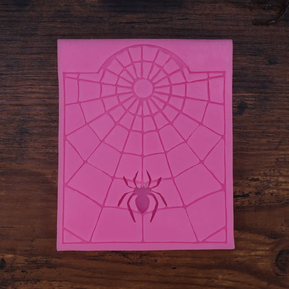 OUNONA Festive Spider Web Cake Mold Premium Silicone Easy Demold for Baking