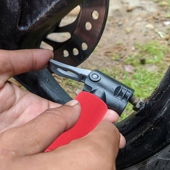 OUNONA Sponge Tire Pump Cover Bike Tire Inflator Sleeve Cycle Tire Pump Cover Tire Pump Sleeve Cycling Pump Sleeve Outdoor Bike Pump Sleeve