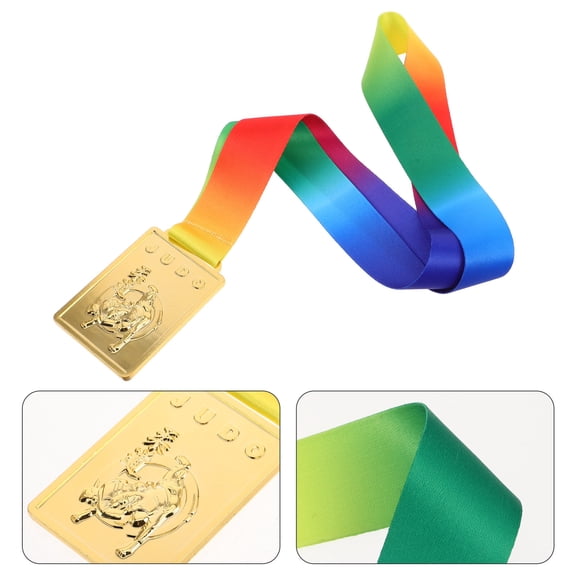 Tineasur Golden Judo Medals Zinc Alloy Durable and Craftsmanship