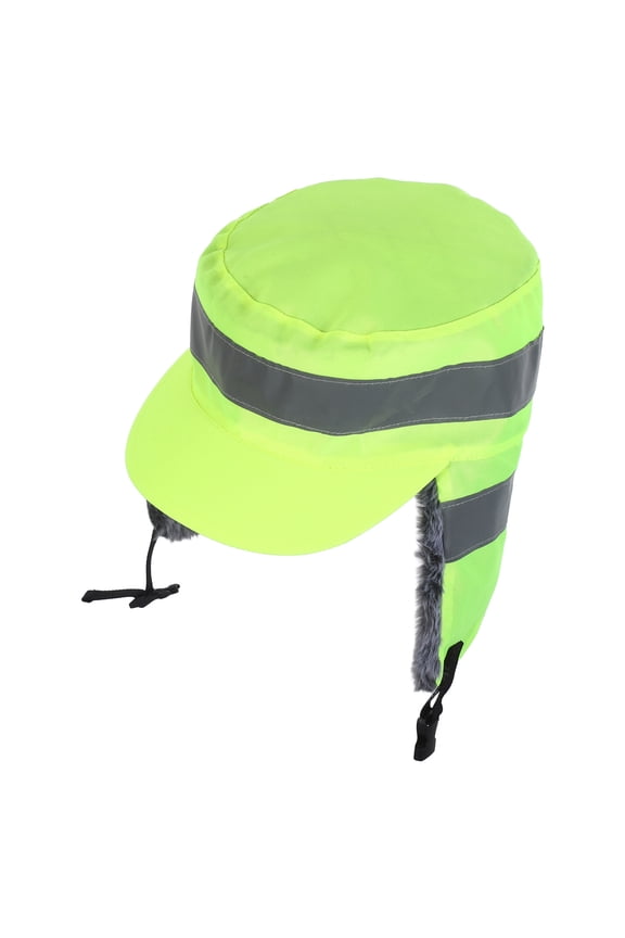 Unisex Warm Cycling Hat with Breathable Windproof Fabric and Reflective Safety Elements