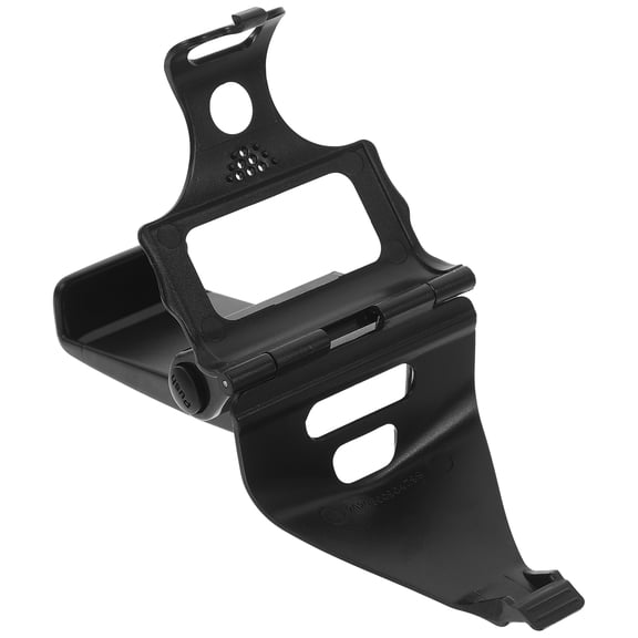 OUNONA Game Controller Stand Black Plastic Mobile Gaming Mount with Telescopic Clip