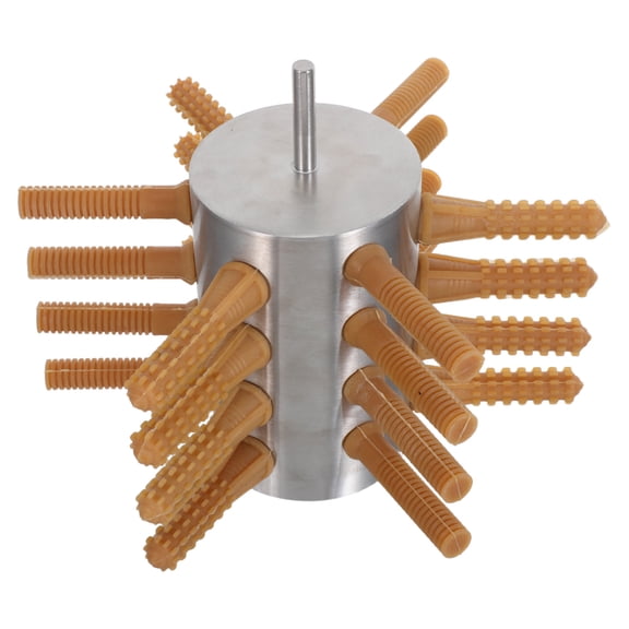 OUNONA Stainless Steel Chicken Plucker Machine with Drill Attachment for Efficient Poultry Processing
