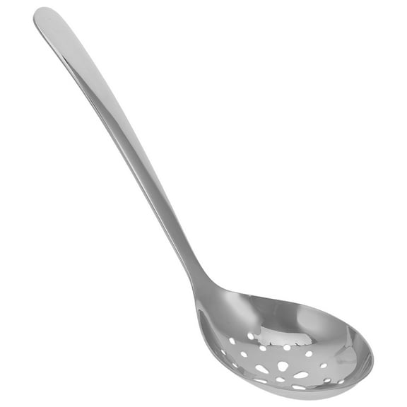 OUNONA Stainless Steel Cooking Spoon Slotted Spoon Kitchen Tools Chef Strainer Utensil Mixing Spoon Buffet Serving Spoons Kitchen Gadget