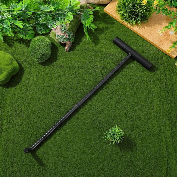 OUNONA Stainless Steel Manhole Cover Lifter Hook T-Shaped Pull Tool for and Outdoor Use